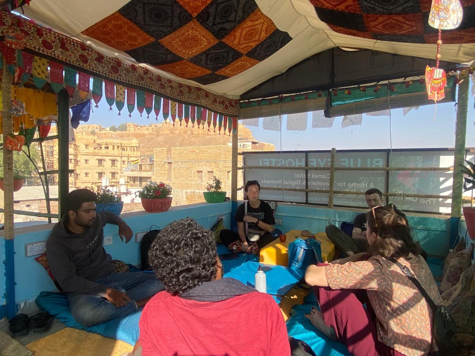 Blue Eye Hostel Jaisalmer Exterior photo