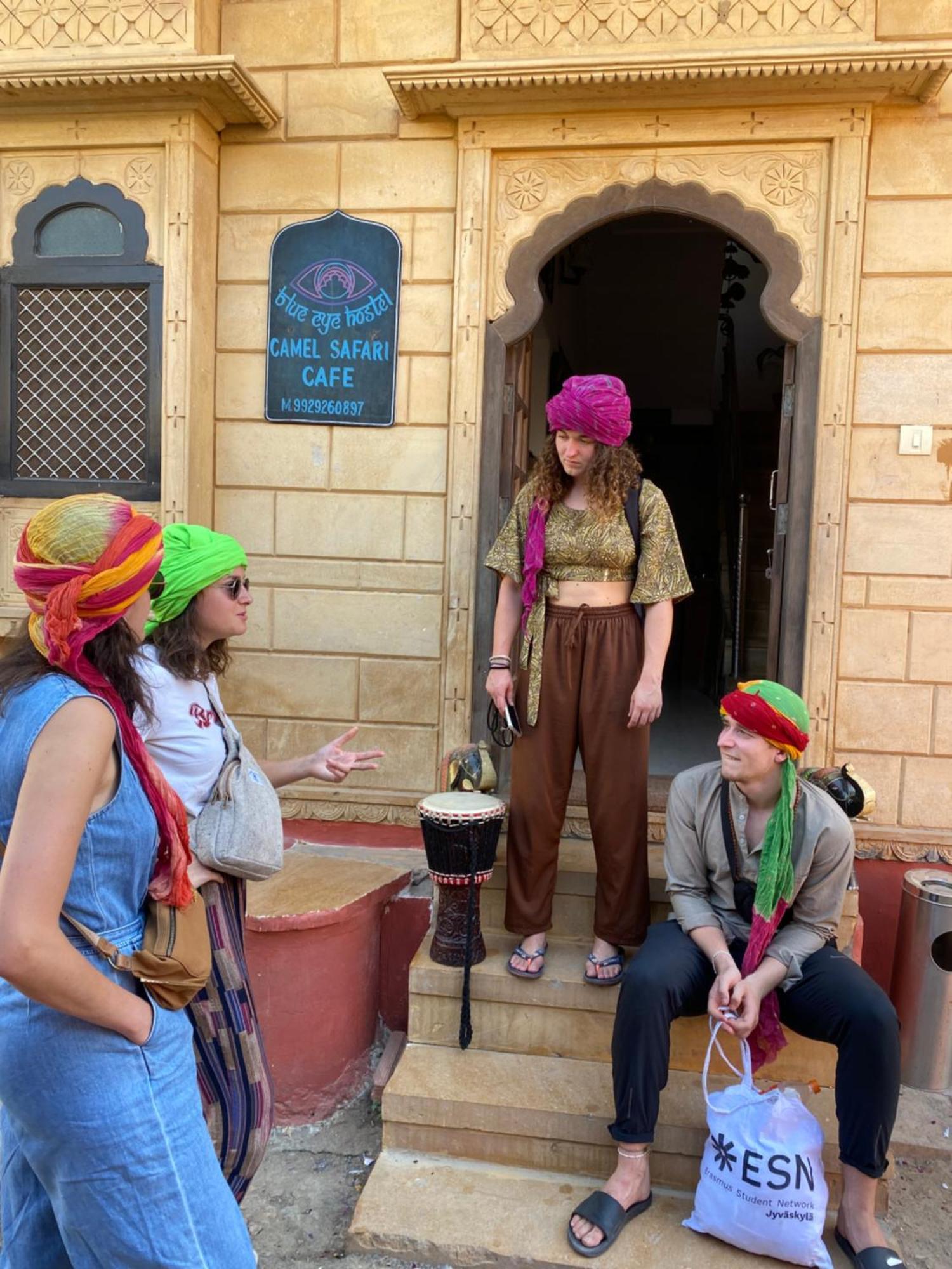 Blue Eye Hostel Jaisalmer Exterior photo
